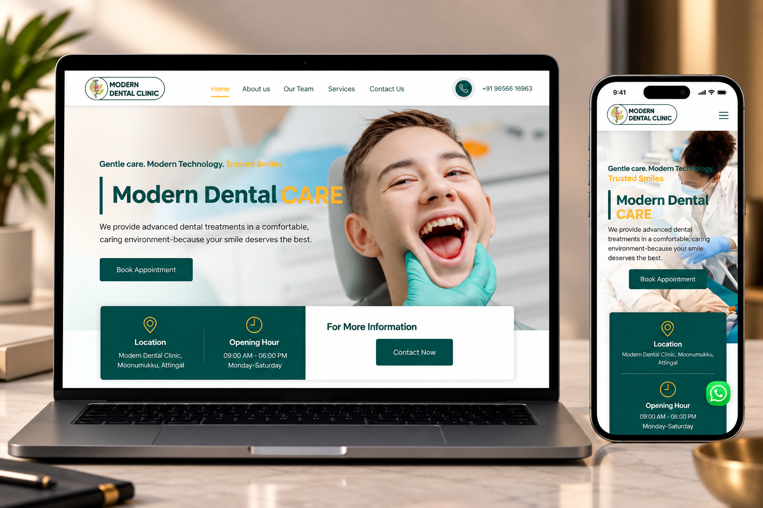 Modern Dental Clinic — project by Nectar Pix